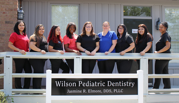 Staff photo for local pediatric dentist in Wilson, NC: Wilson Pediatric Dentistry.